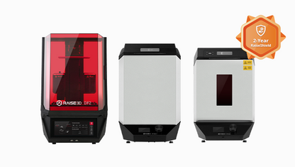 Raise3D DF2 Series Printer & Wash & Cure RaiseShield